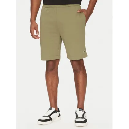 Zdjęcie Lacoste Szorty sportowe GH9627 Khaki Regular Fit