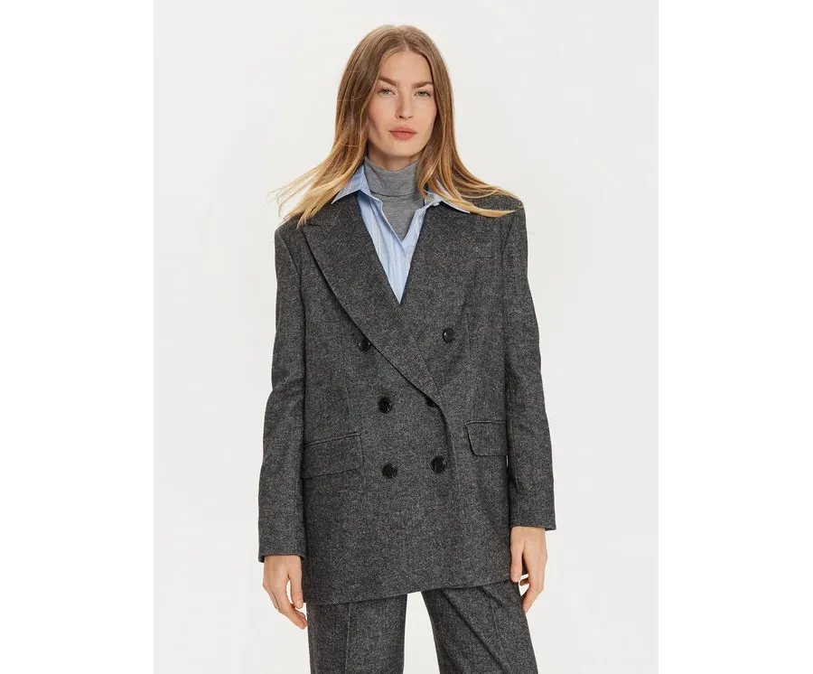 obrazek 1 MAX&Co. Marynarka 2426046044200 Szary Regular Fit