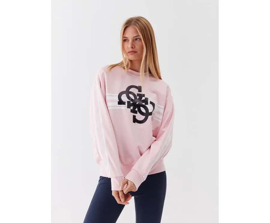 obrazek 1 Guess Bluza V3YQ17 KBV71 Różowy Regular Fit