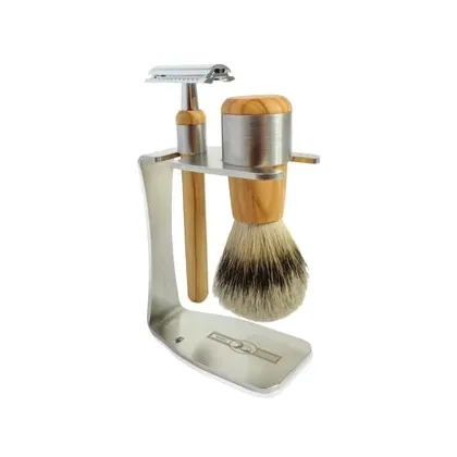 Zdjęcie Golddachs Shaving Set 3 Pieces Silver Tips Zestaw do golenia 1 szt.