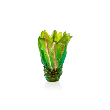 Zdjęcie Średni wazon w kształcie wyjątkowej palmy – marka Daum
