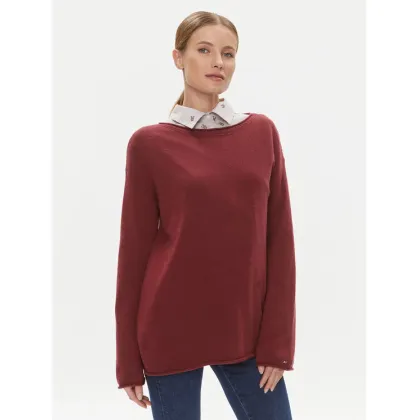 Zdjęcie Tommy Hilfiger Sweter WW0WW39890 Czerwony Relaxed Fit