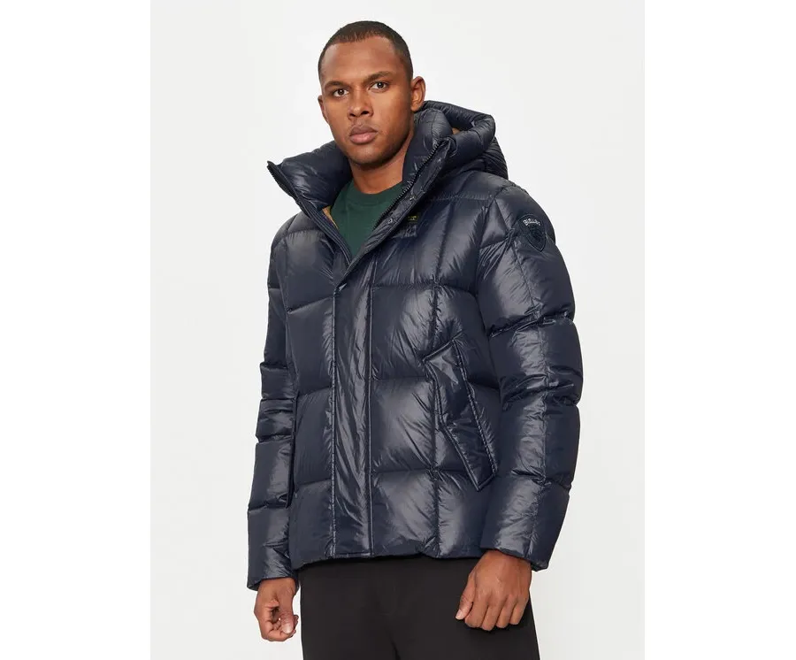 obrazek 1 Blauer Kurtka przejściowa 24WBLUC03025 Błękitny Regular Fit