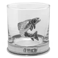 Zdjęcie Piękny prezent dla miłośników ryb - ozdobna szklanka do whisky