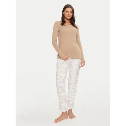 Zdjęcie Selmark Piżama P9373 Beżowy Regular Fit