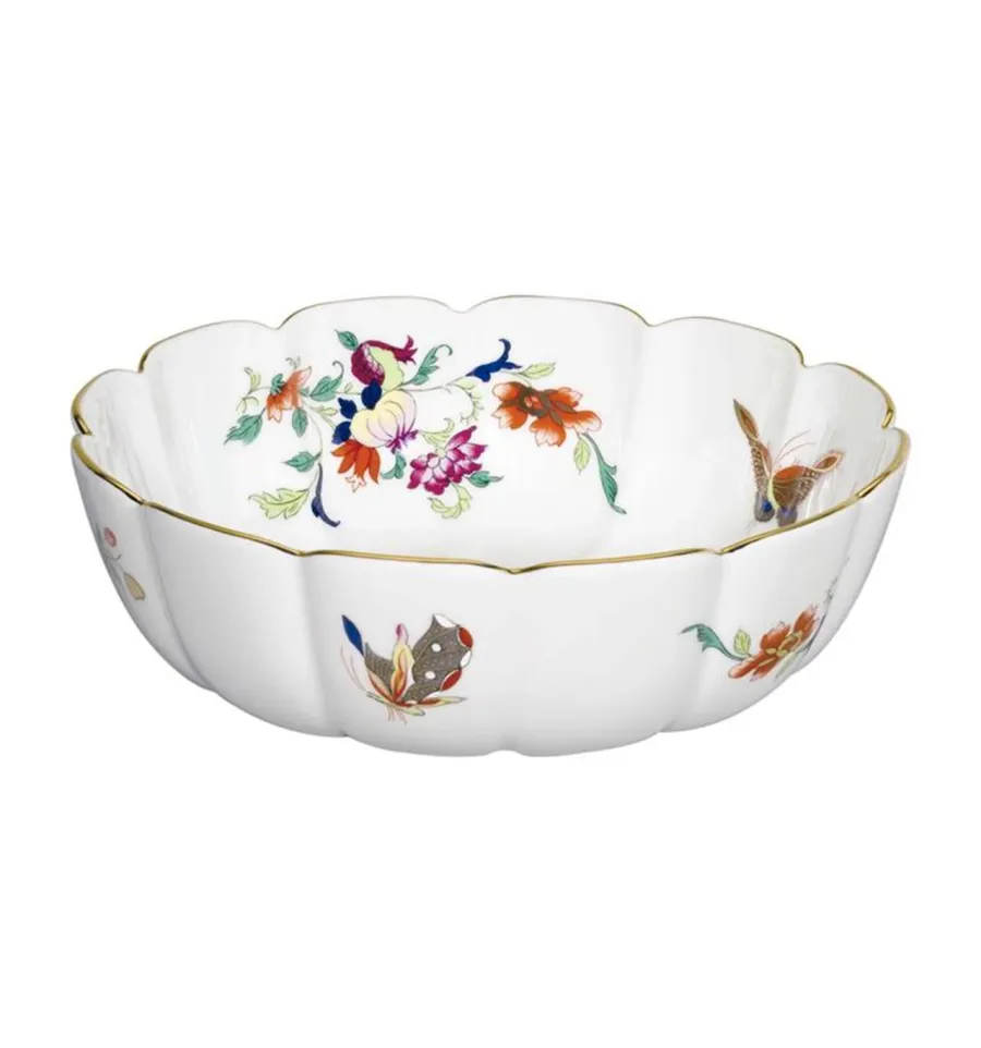 obrazek 1 Porcelanowa duża misa na sałatki z motywem kwiatowym - Vista Alegre