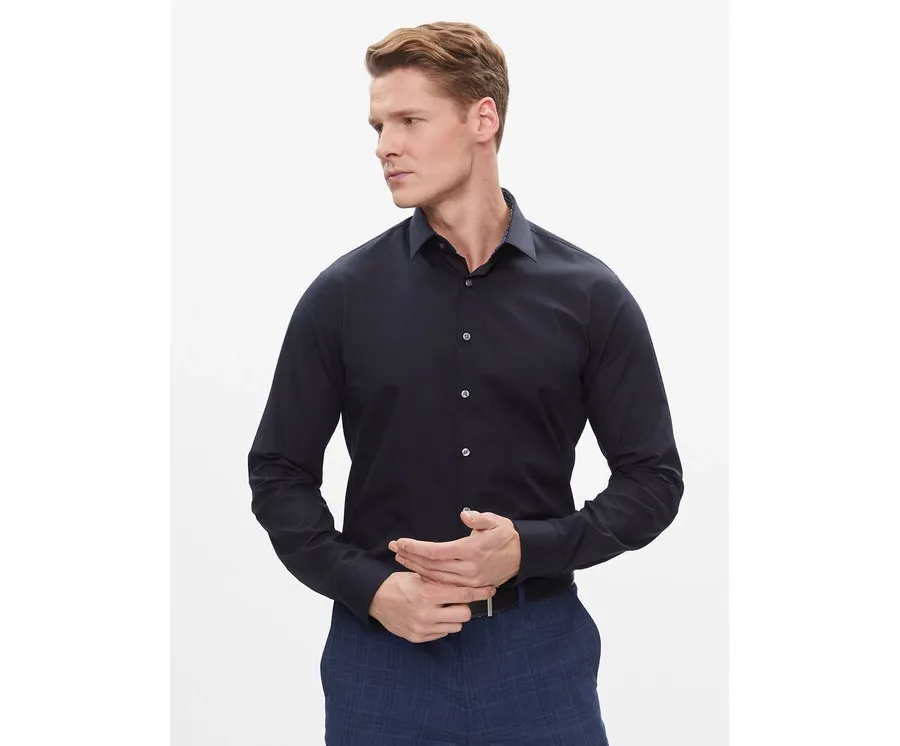 obrazek 1 Calvin Klein Koszula K10K112310 Granatowy Slim Fit