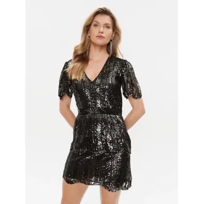 Zdjęcie TWINSET Sukienka koktajlowa 232TT2050 Czarny Regular Fit