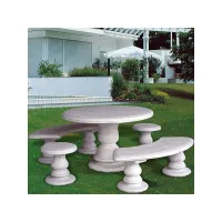 Picture Exclusive Maniva round garden table - Italpark