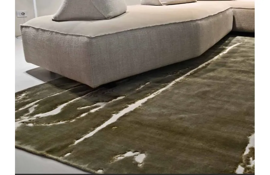 obrazek 3 Wełniany prostokątny dywan w kolorze brązowym - Sartori Rugs