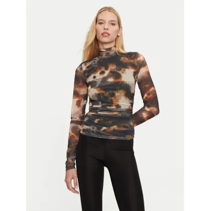 Zdjęcie Gestuz Bluzka Behka 10909457 Brązowy Slim Fit