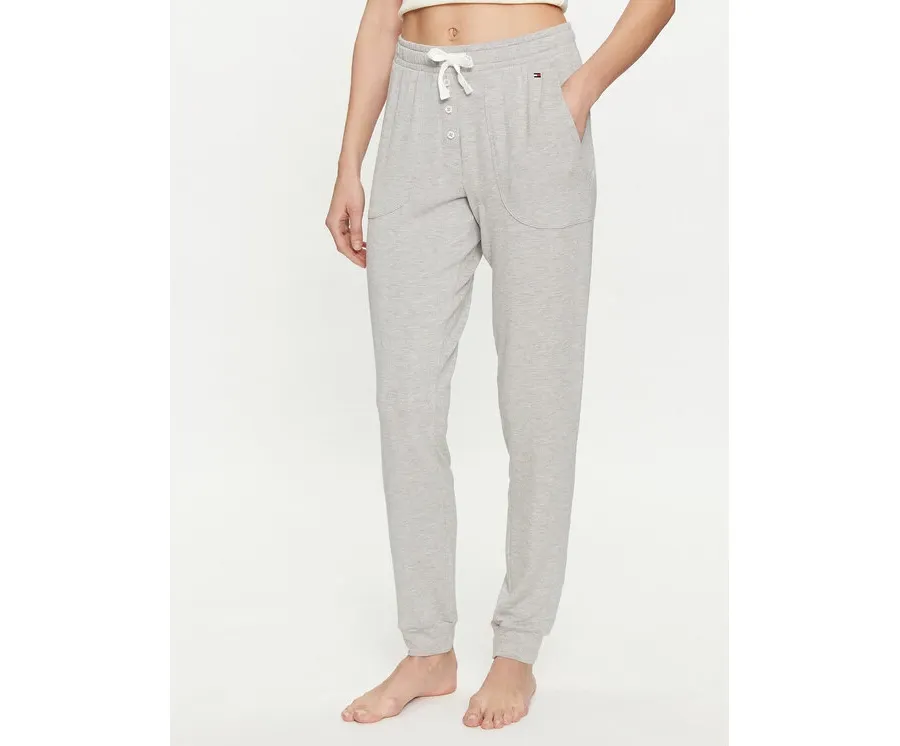 obrazek 1 Tommy Hilfiger Spodnie dresowe UW0UW05192 Szary Slim Fit