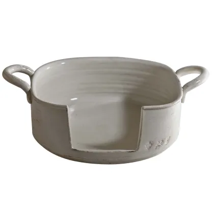 Picture Ceramic napkin holder in country style - Virginia Casa