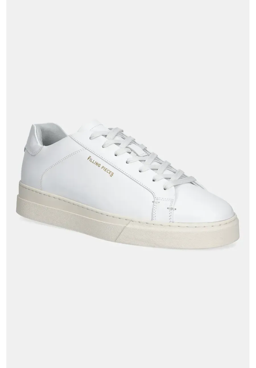 obrazek 1 Filling Pieces sneakersy skórzane Tiebreak Core kolor biały 78913681901