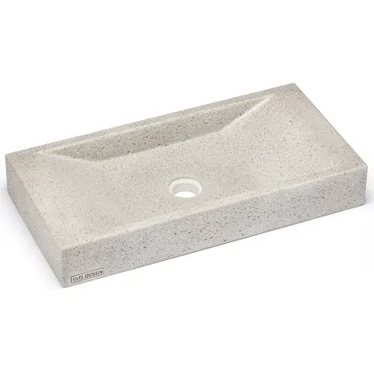 Zdjęcie Oszałamiająca umywalka 60 cm SIRIUS HARDCORE – naturalna, bez dekoru, bez lakieru