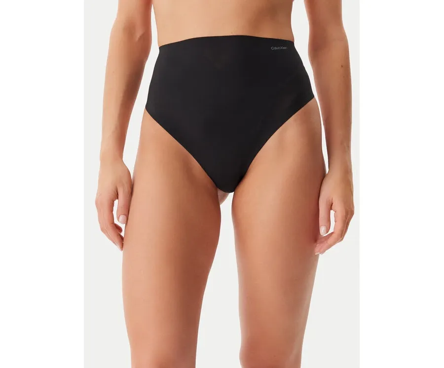 obrazek 1 Calvin Klein Underwear Bielizna modelująca dolna Stay Put Mesh LV00QF8165 Czarny