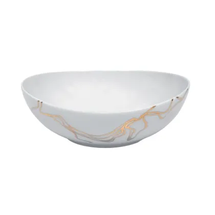 Zdjęcie Niesamowita porcelanowa salaterka Fiume D'Oro do jadalni