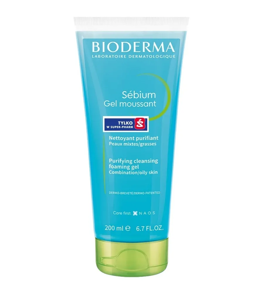 obrazek 1 Bioderma Sebium Gel Moussant Żel do mycia 200 ml
