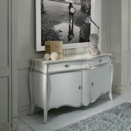 Zdjęcie Prowansalki elegancki kredens z drewna litego