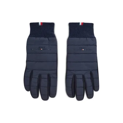 Zdjęcie Tommy Hilfiger Rękawiczki Męskie Th Established Mix Nylon Gloves AM0AM07884 Granatowy