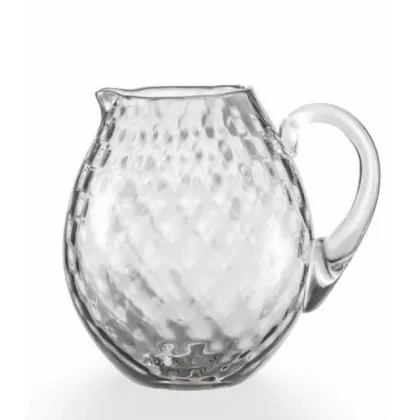 Zdjęcie Atrakcyjny dzbanek na wodę ze szkła Murano