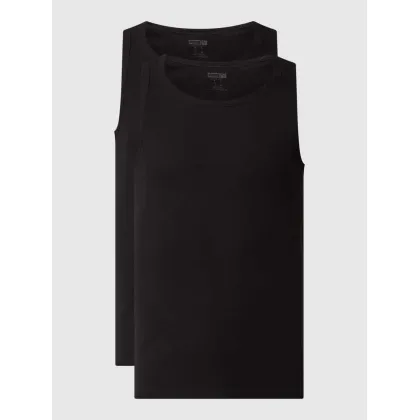 Zdjęcie Top o kroju regular fit z mieszanki bawełny w zestawie 2 szt.