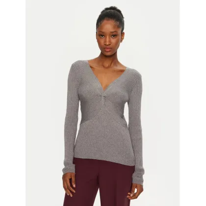 Zdjęcie ARTIGLI Sweter ACMA000110 Szary Slim Fit