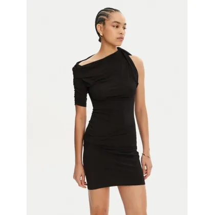 Zdjęcie JACQUEMUS Sukienka koktajlowa 241DR143-2381 Czarny Slim Fit