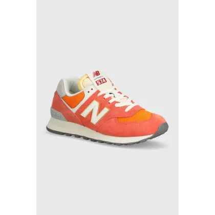 Zdjęcie New Balance 574 sneakersy kolor pomarańczowy U574RCB