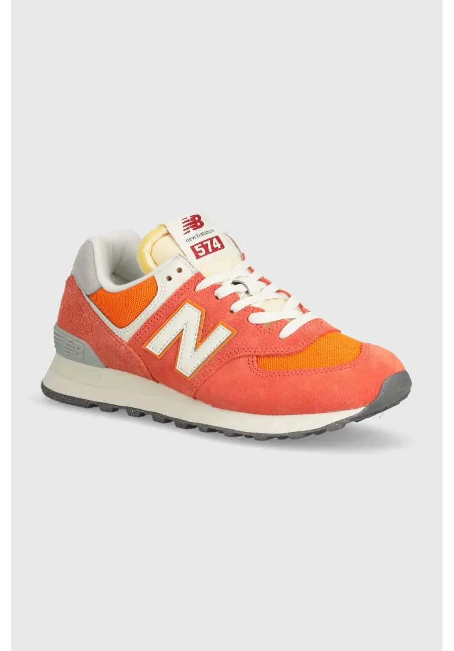obrazek 1 New Balance 574 sneakersy kolor pomarańczowy U574RCB