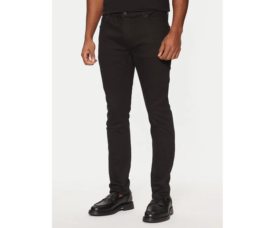 obrazek 1 HUGO Jeansy 50522145 Czarny Extra Slim Fit