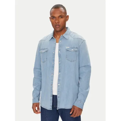 Zdjęcie Guess Koszula jeansowa M4GH02 D3PF5 Niebieski Slim Fit