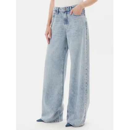 Zdjęcie Guess Jeansy W5YA82 D5QKA Niebieski Wide Leg