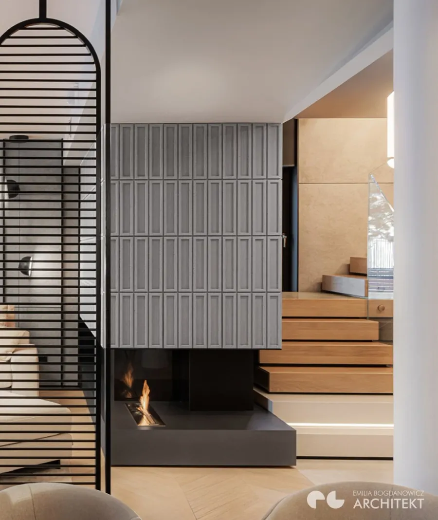 obrazek 1 80x41,4 cm VT - PB51 (S51 ciemno szary - mysi) CEGIEŁKA - Panel dekor 3D beton architektoniczny