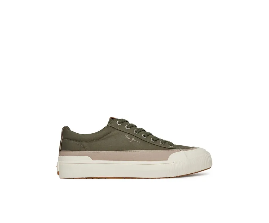 obrazek 1 Pepe Jeans Sneakersy Ben Wash M PMS31075 Khaki