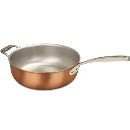 Zdjęcie Patelnia o średnicy 28 cm do potraw sauté z uchwytem i rączką pomocniczą