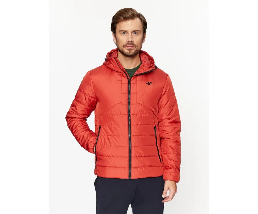 obrazek 1 4F Kurtka zimowa 4FAW23TDJAM245 Brązowy Regular Fit