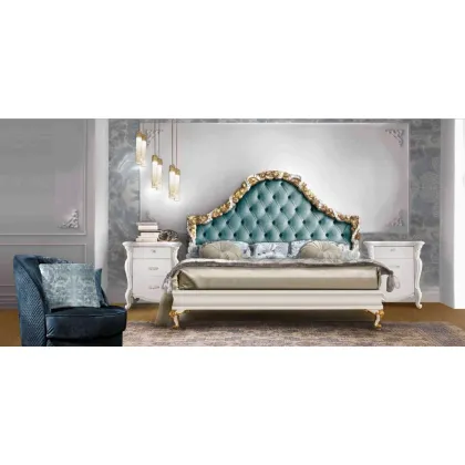 Zdjęcie Biały, klasyczny stolik nocny z Włoch - Casa + 39