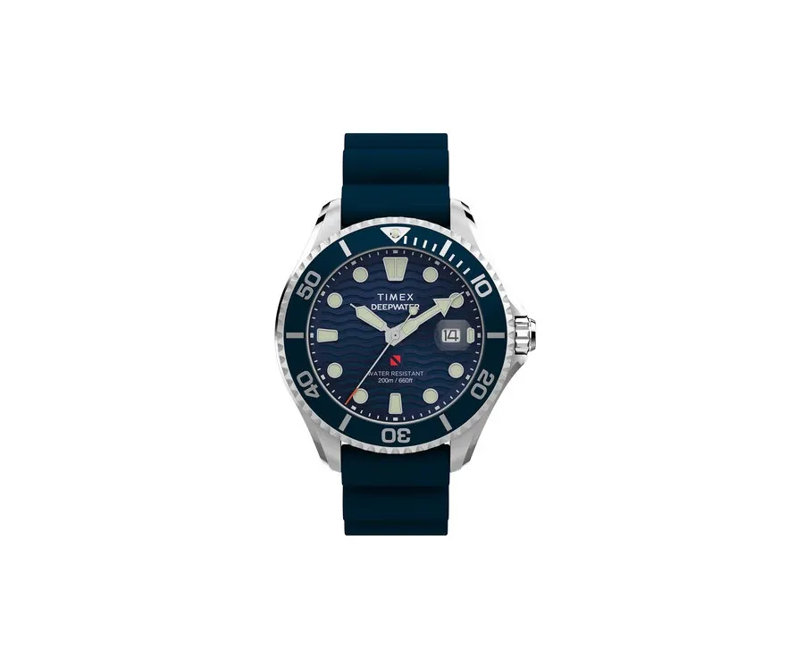 obrazek 1 Timex Zegarek Deepwater Meridian TW2W81500 Srebrny
