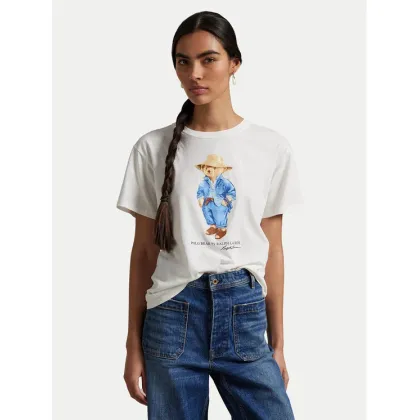 Zdjęcie Polo Ralph Lauren T-Shirt 211959104 Biały Regular Fit