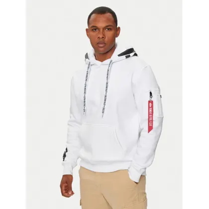 Zdjęcie Alpha Industries Bluza 126803 Biały Regular Fit