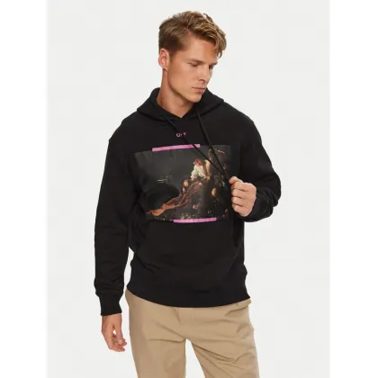 Zdjęcie Off-White Bluza OMBB097S23FLE0031034 Czarny Regular Fit