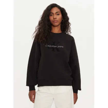 Zdjęcie Calvin Klein Jeans Bluza Chenille J20J224652 Czarny Regular Fit