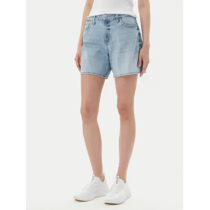 Zdjęcie Guess Szorty jeansowe W5GD1A D4K30 Niebieski Regular Fit