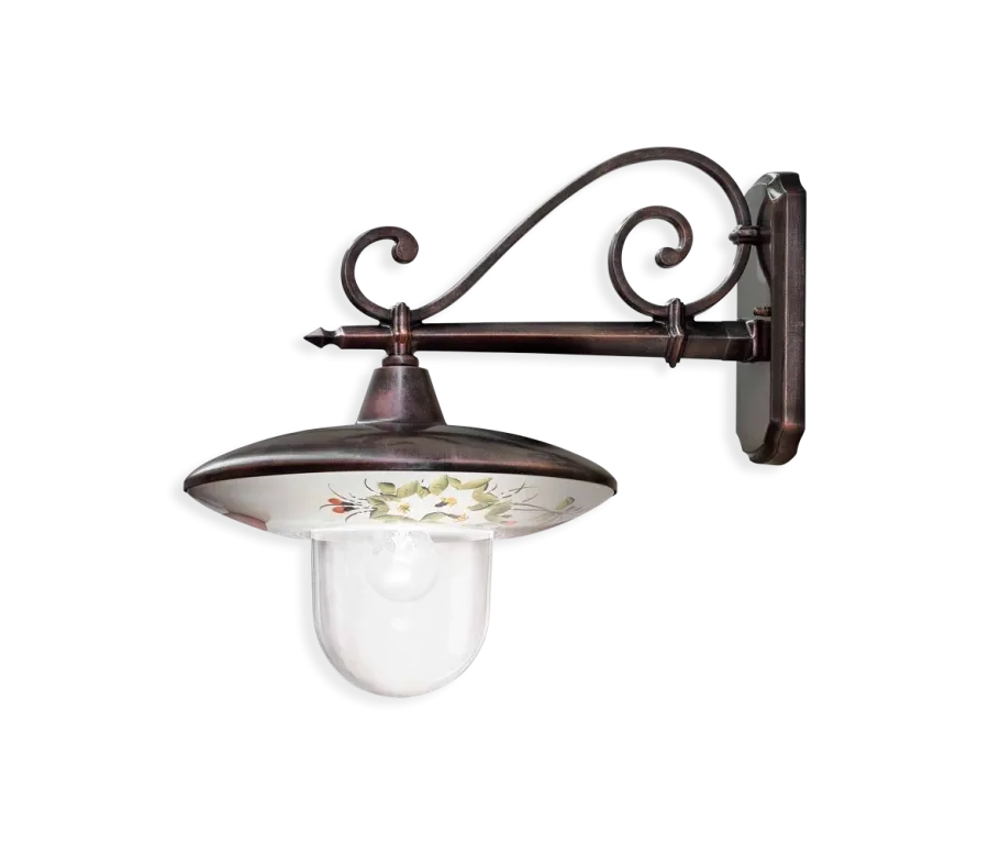 obrazek 1 Włoska lampa ścienna w stylu klasycznym na zewnątrz