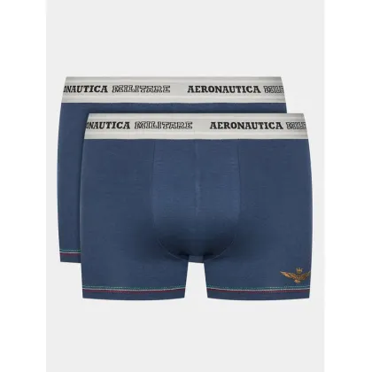 Zdjęcie Aeronautica Militare Komplet 2 par bokserek AM1UBX004 Granatowy