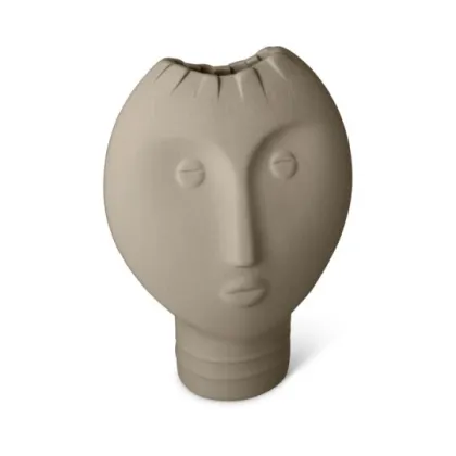 Zdjęcie Niezwykły wazon ceramiczny Moai na kwiaty