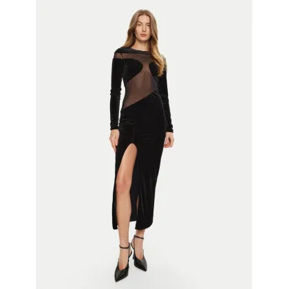 Zdjęcie Undress Code Sukienka koktajlowa Velvet Sky 732 Czarny Slim Fit