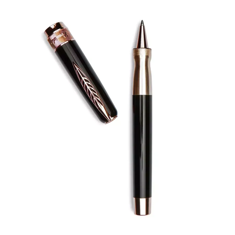 obrazek 3 Stylowe pióro kulkowe Rock-Rose Gold Black