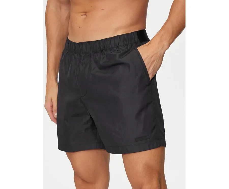 obrazek 1 Calvin Klein Swimwear Szorty kąpielowe KM0KM01084 Czarny Slim Fit